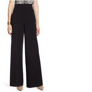 Halogen High Waist Wide Leg Stretch Twill Pants